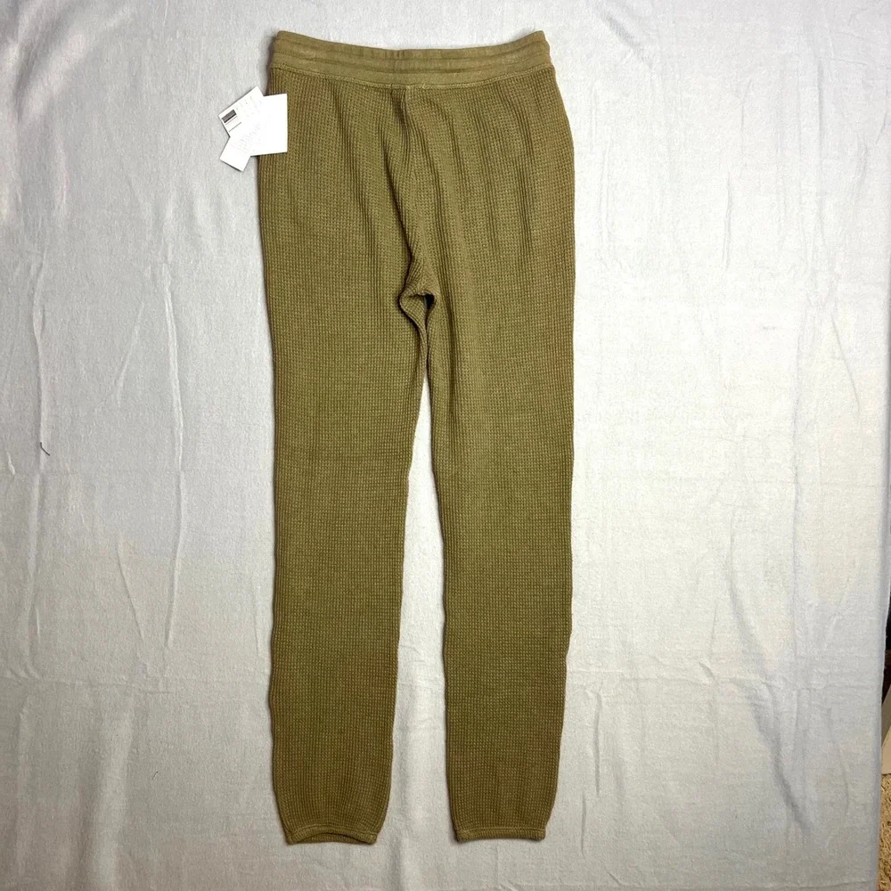 Beyond Yoga Weekend Sweatpant in Olive Size S Weekender‎ Pant Waffle Knit NWT